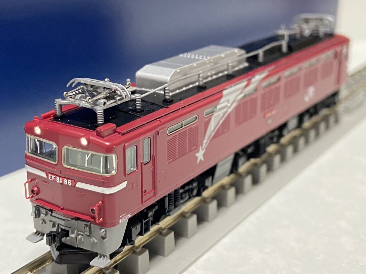 TOMIX 7126 EF81 北斗星 Hゴムグレー 0 TOMIX JR - EF81形電気機関車 ）