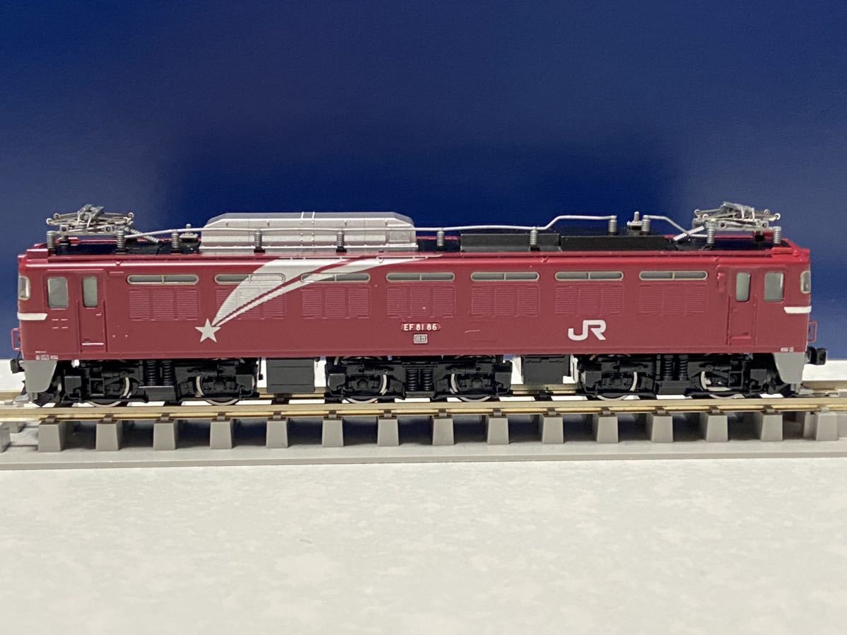 TOMIX 7126 EF81 北斗星 Hゴムグレー 0 TOMIX JR - EF81形電気機関車 ）