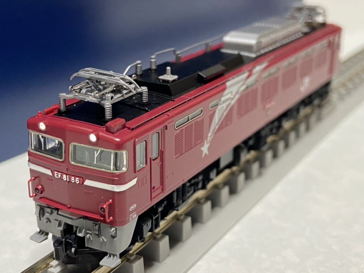 TOMIX 7126 EF81 北斗星 Hゴムグレー 0 TOMIX JR - EF81形電気機関車 ）