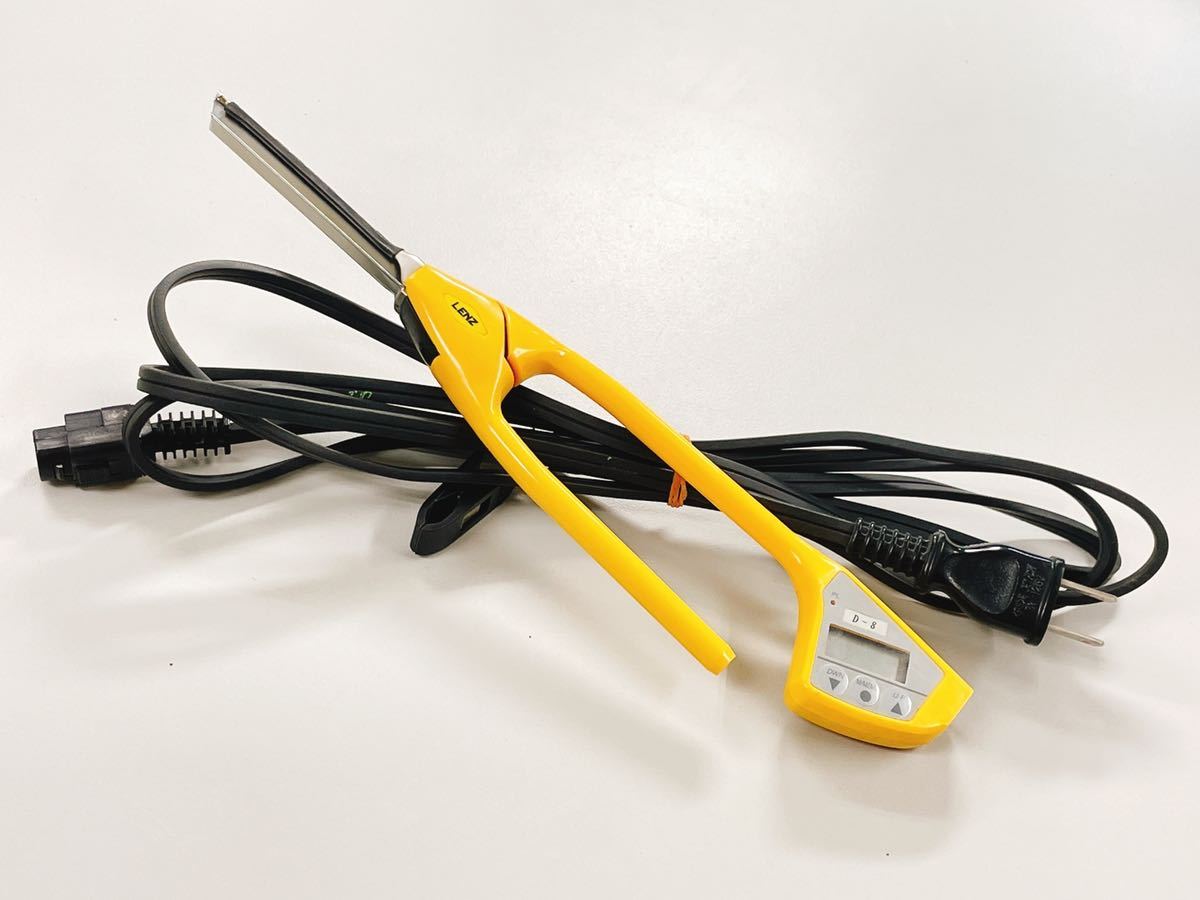 LENZ SYSTEM IRON ヘアアイロン　10 10米360 理容 ヘアアイロン アイロン LENZ SYSTEM IRON レンツ a-8Φ
