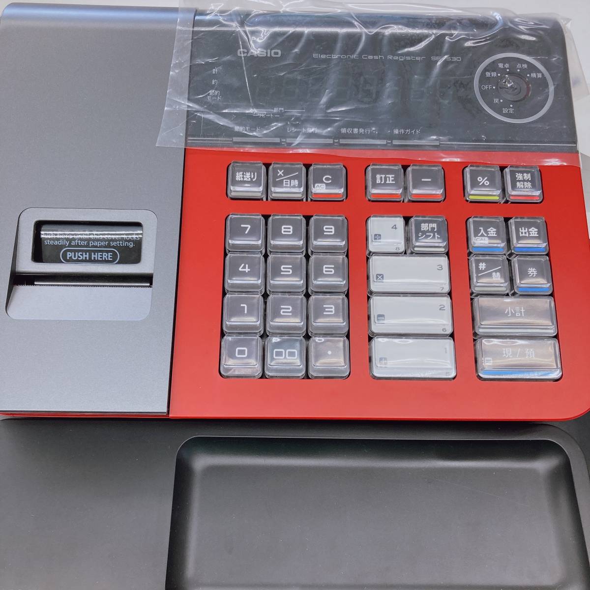 CASIO SE-S30-RD レジスター新品・未使用品