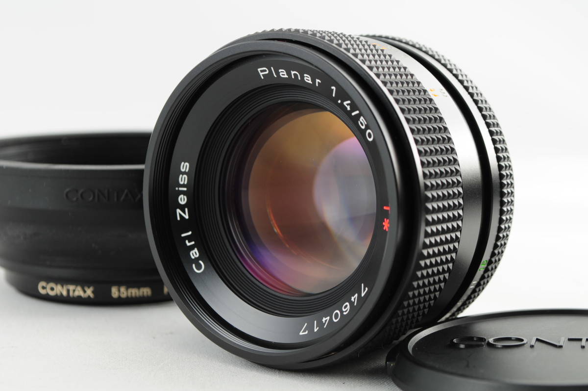 超美品 CONTAX Carl Zeiss Planar 50 1.4 B352 ☆超美品☆ CONTAX コンタックス Carl Zeiss Planar 50mm F1.4 T* MMJ