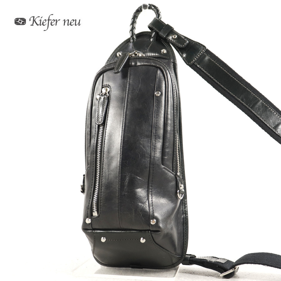 相場価格￥24，200- 美品 Kiefer neu キーファーノイ 牛革 オール 