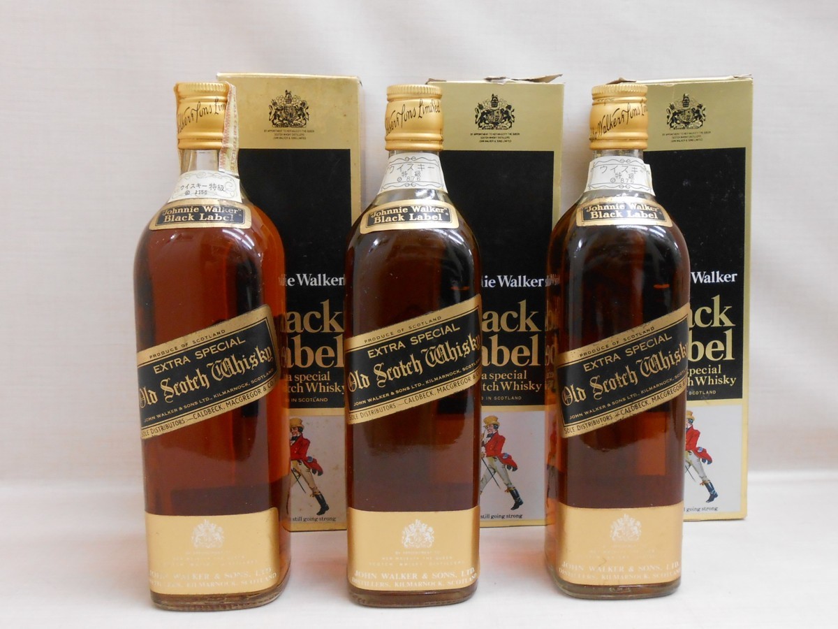 大黒屋】未開栓 JOHNNIE WALKER BLACK LABEL ジョニーウォーカー