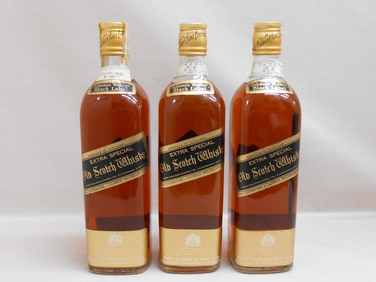 大黒屋】未開栓 JOHNNIE WALKER BLACK LABEL ジョニーウォーカー