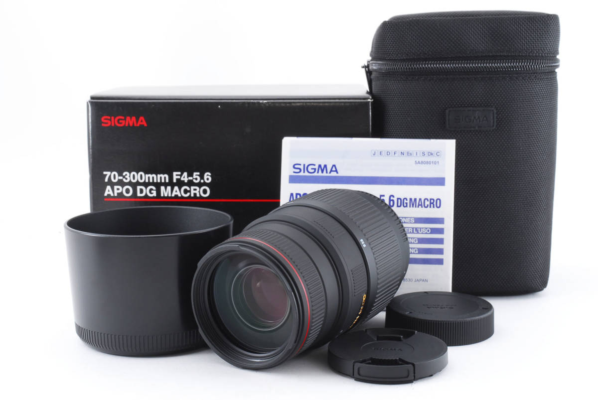 ★元箱付き極上美品★ SIGMA シグマ APO 70-300mm F4-5.6 DG MACRO PENTAX ペンタックス Kマウント 望遠 ズームレンズ 完動品 #823407