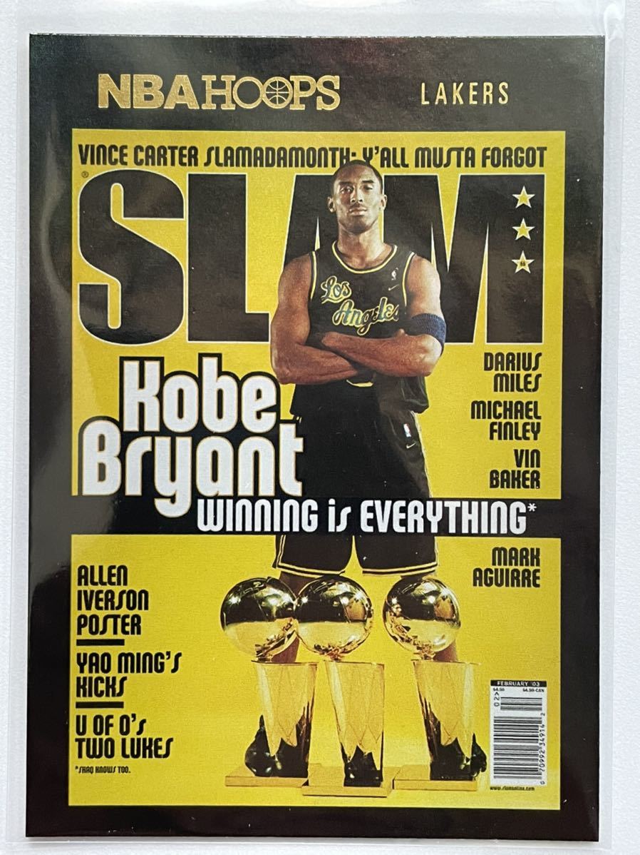 NBA Hoops 2020-21 Kobe Bryant Slam #19 SLAM | Panini eBay KOBE 