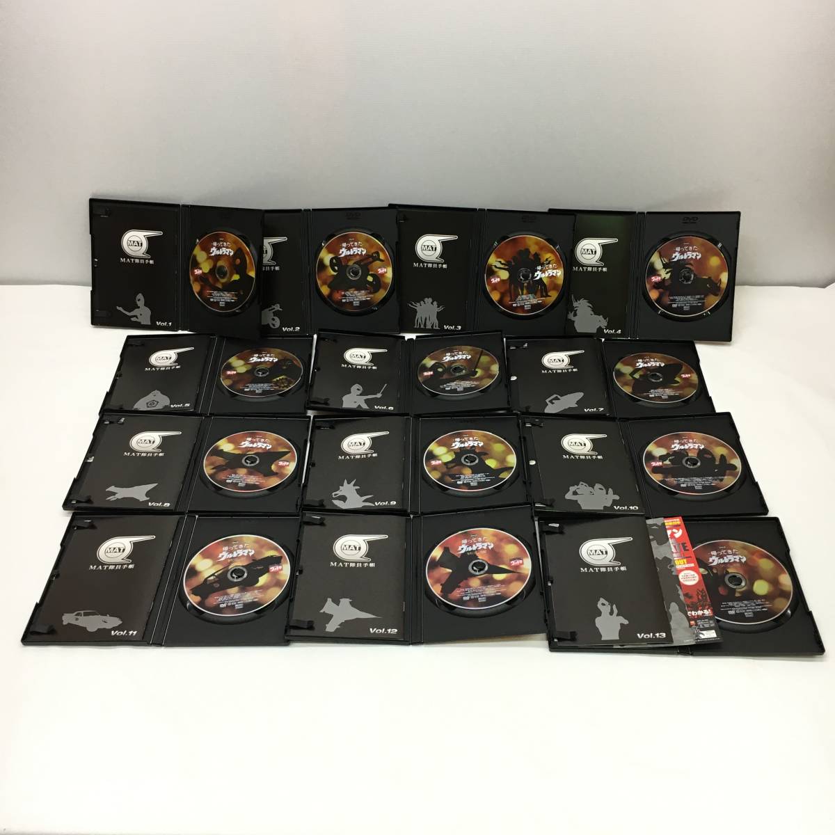DVD 帰ってきたウルトラマンDVD全13巻セット※12巻46話ラスト