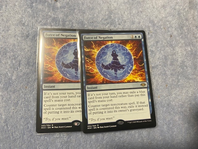 MTG 《否定の力/Force of Negation》【foil】 MH1 英語 【公式通販】