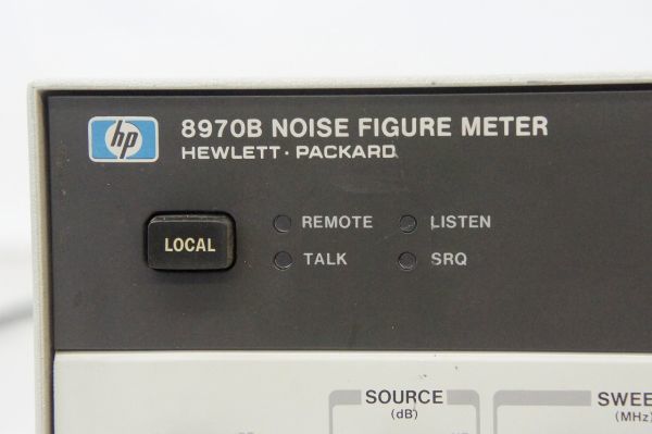 HP/ヒューレットパッカード 8970B NOISE FIGURE METER ノイズフィギュアーメーター □m167214t 8970B Figure HP Meter, HP⁄Agilent ManualsLib