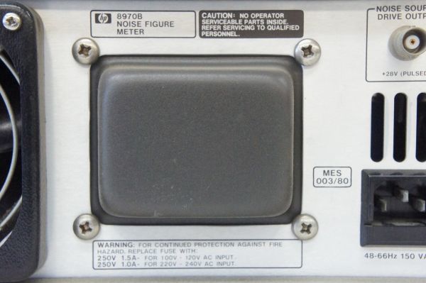 HP/ヒューレットパッカード 8970B NOISE FIGURE METER ノイズフィギュアーメーター □m167214t 8970B Figure HP Meter, HP⁄Agilent ManualsLib