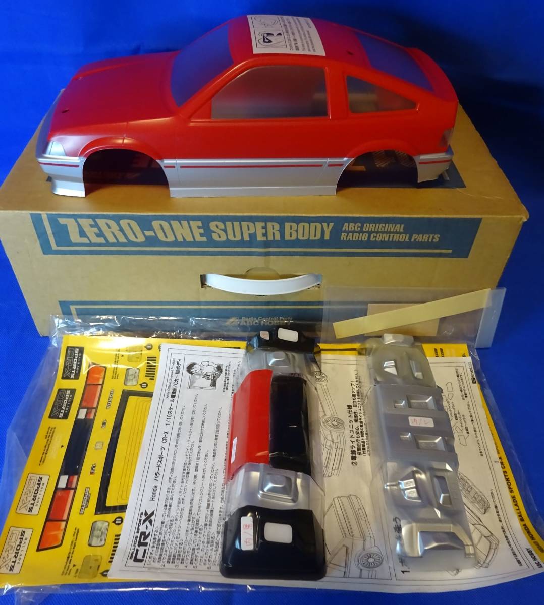 品質保証，セール ABCホビー 1/10 ホンダ バラードスポーツ CR-X 塗装済ボディ 66049(ボディ)｜売買されたオークション情報、yahooの商品情報をアーカイブ公開 - オークファン ボディ