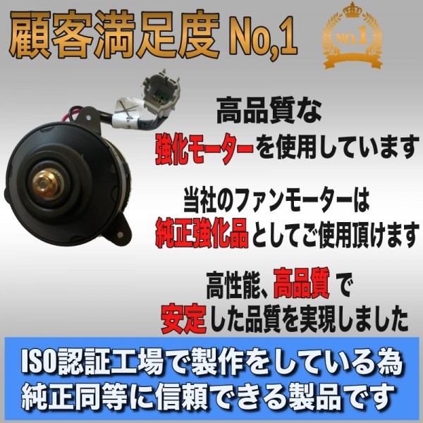 6ヶ月保証付き セレナ C25 CC25 NC25 CNC25 電動ファンモーター ・運転