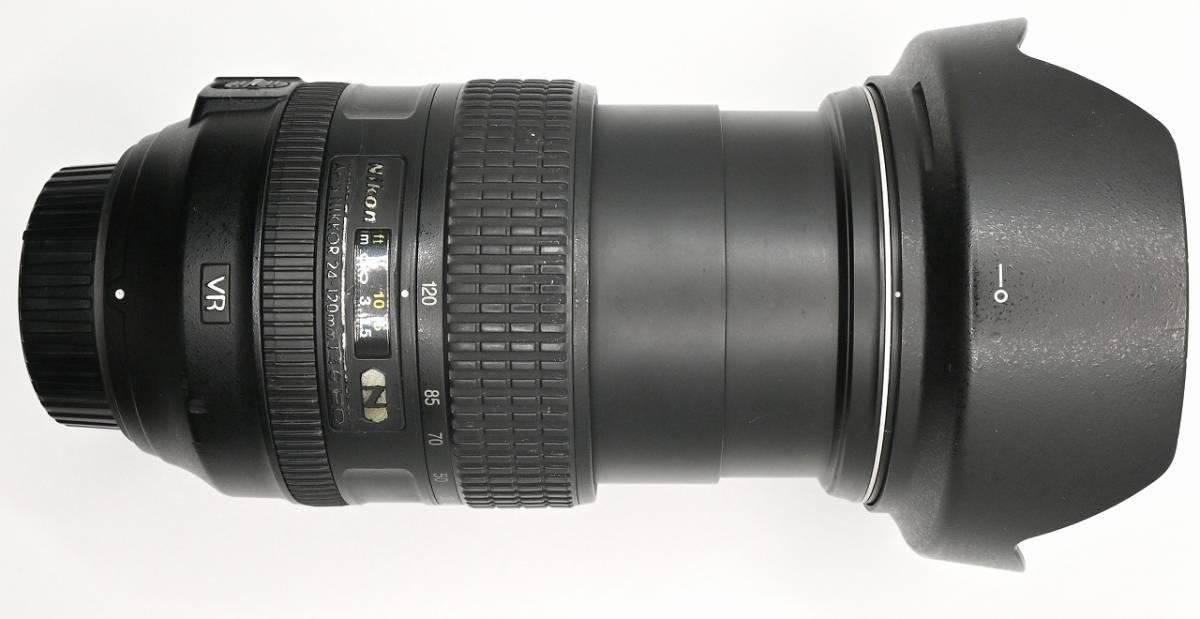 AF-S NIKKOR 24-120mm f/4G ED VR ジャンク？VR不具合ですが実用品です。