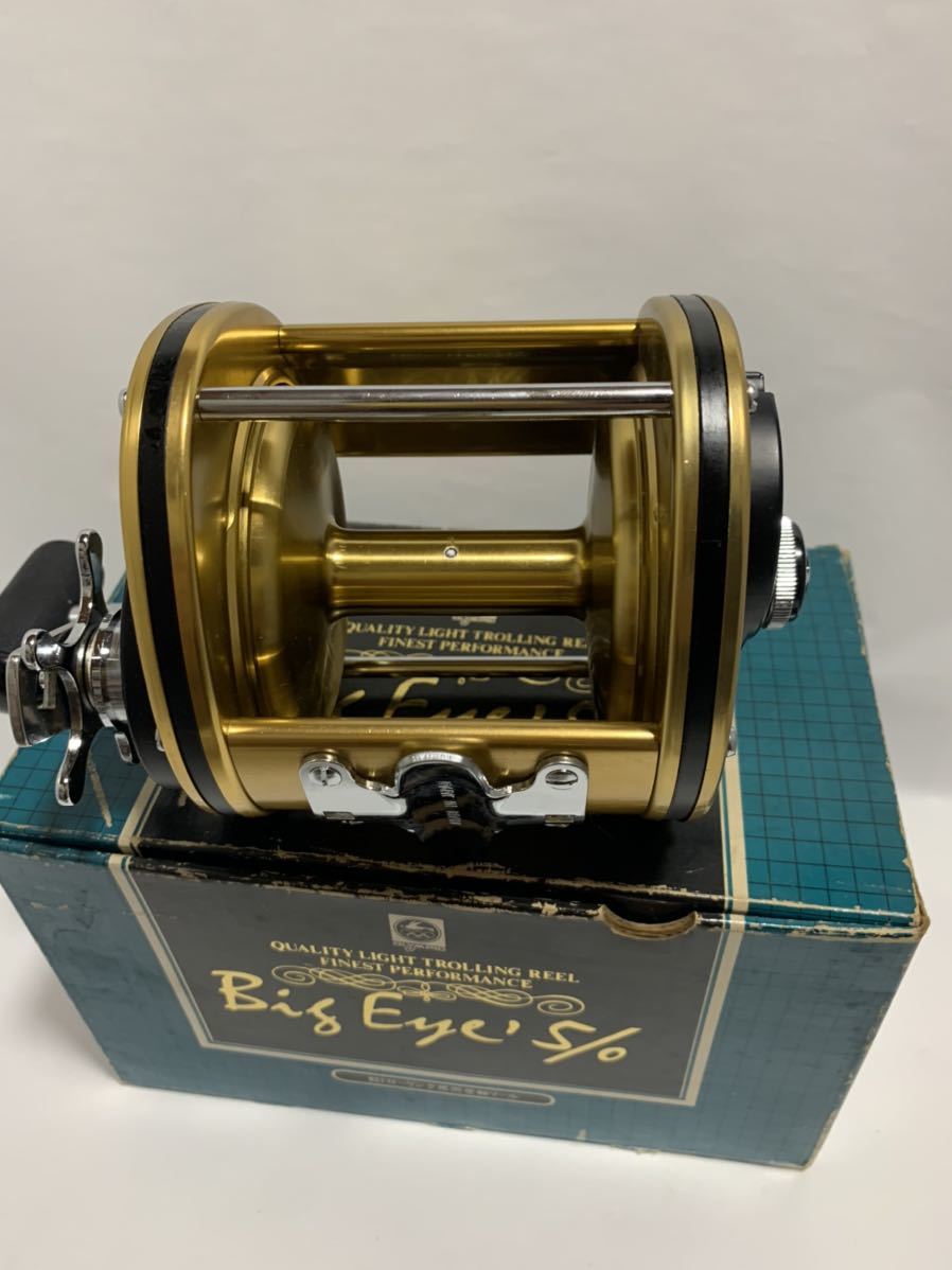 olympic トローリングリール BIg Eye 5/0 美品 リール 希少