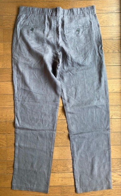 H M メンズ リネン パンツ Eur50 34インチ 86cm チャコールグレー イージーパンツ 麻 100 Xlサイズ以上 売買されたオークション情報 Yahooの商品情報をアーカイブ公開 オークファン Aucfan Com