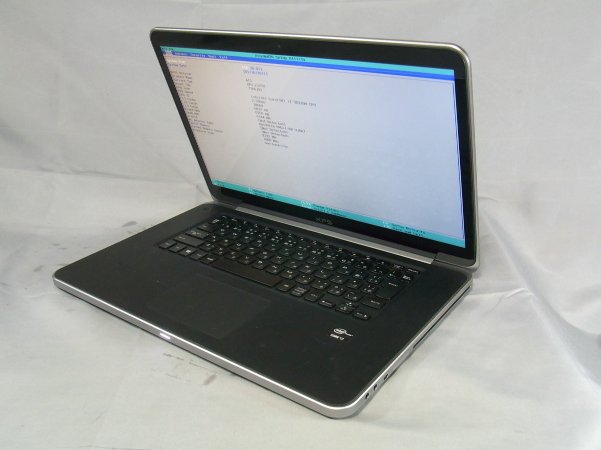 B25785 O-07260 DELL XPS L521X Core i7 3632QM 8GB ジャンク XPS Dell