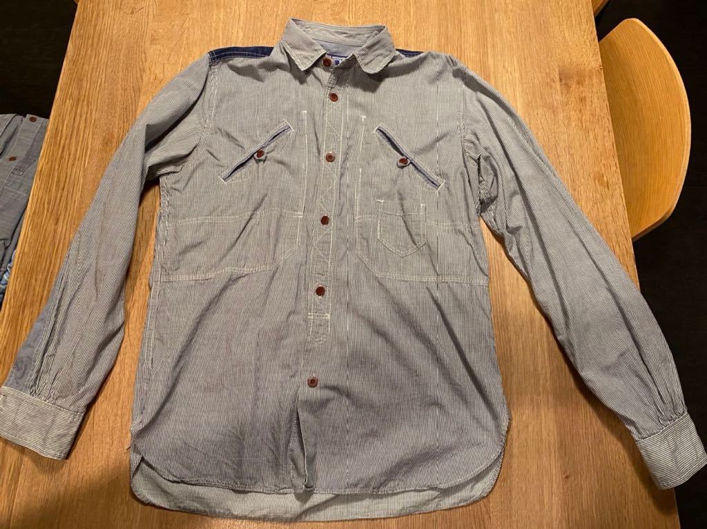 人気定番，正規品 junya watanabe ジュンヤ ワタナベ garcons ギャルソン L シャツ 長袖シャツ(Lサイズ以上)｜売買されたオークション情報、yahooの商品情報をアーカイブ公開 - オークファン 男性用