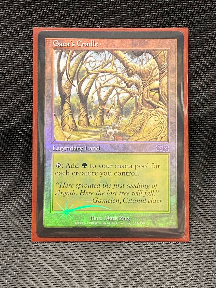 MTG 《ガイアの揺籃の地/Gaea's Cradle》英語版 日本語版 3枚セット