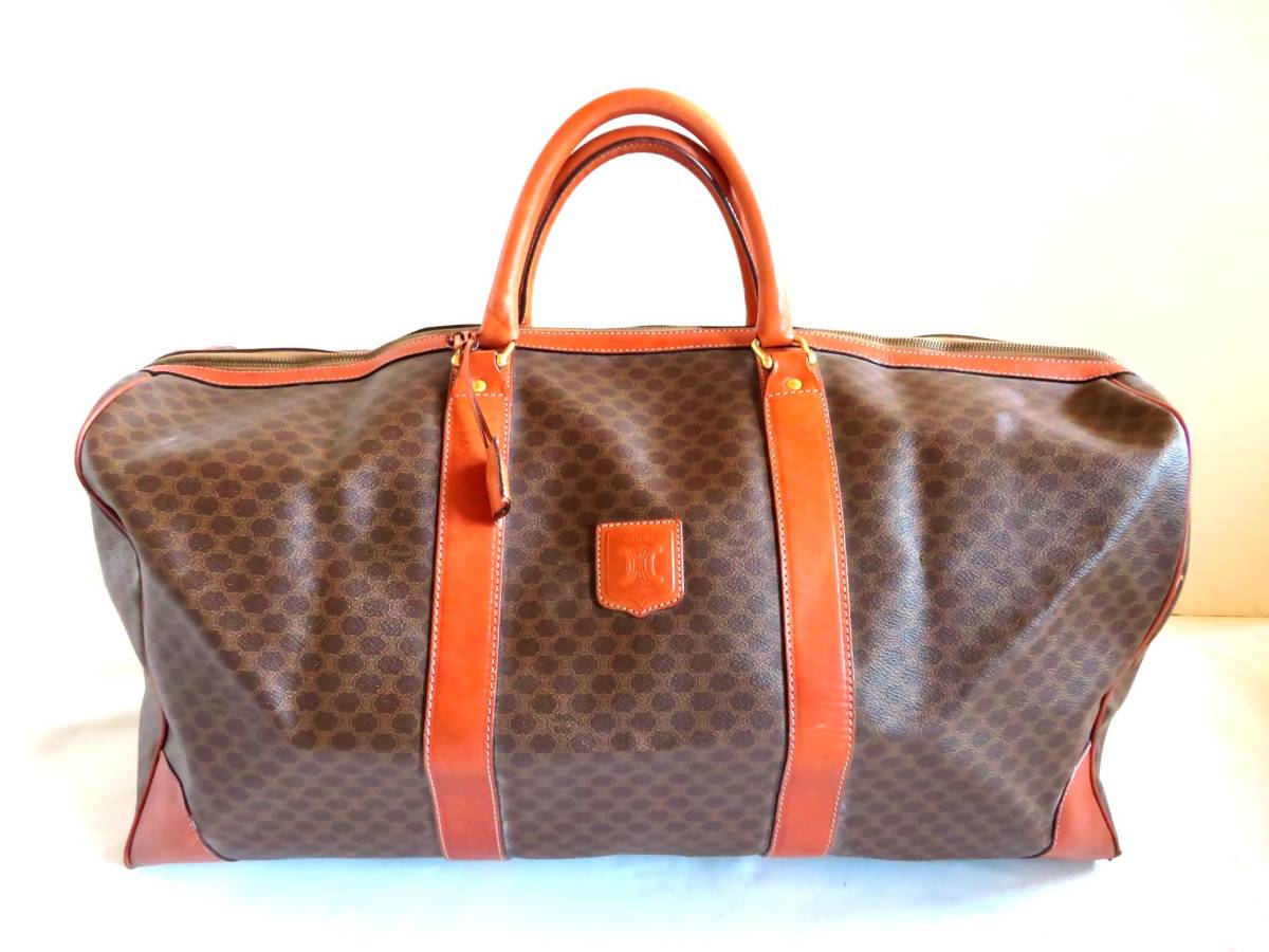 CELINE オールド セリーヌ リュック バッグ ターンロック レザー