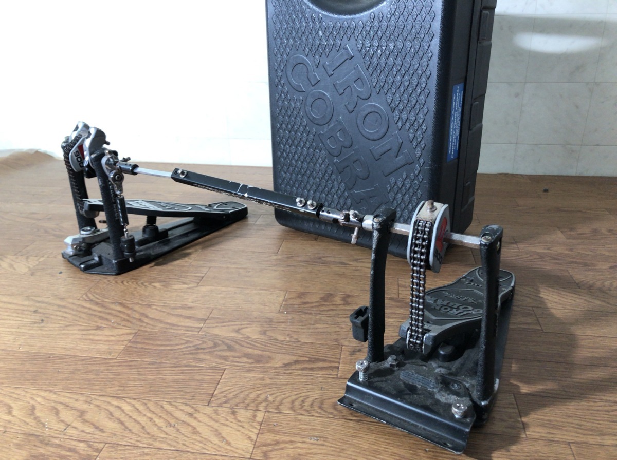 C072Y051○TAMA IRON COBRA ツインペダル アイアンコブラ ケース付 