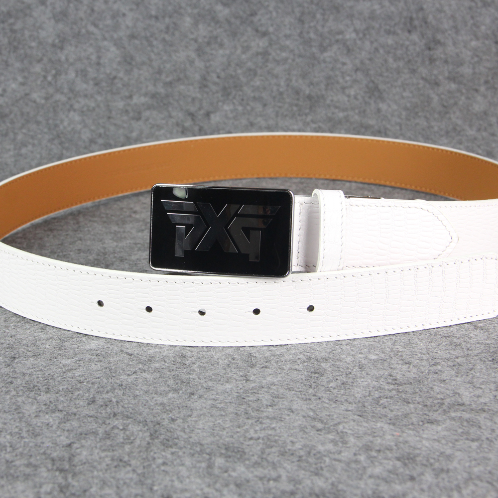 PXG ベルト メンズ ゴルフ レザー NEW 黒A Belt Leather | Men's