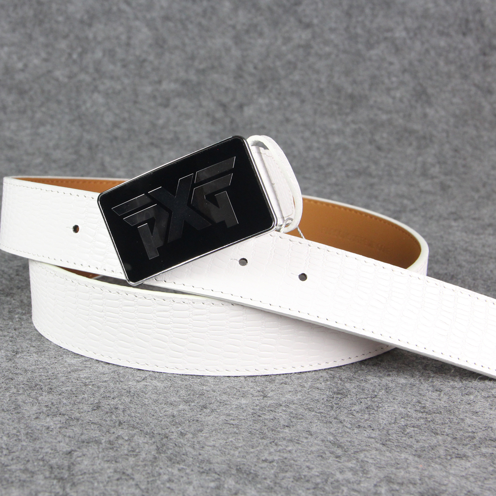 PXG ベルト メンズ ゴルフ レザー NEW 黒A Belt Leather | Men's