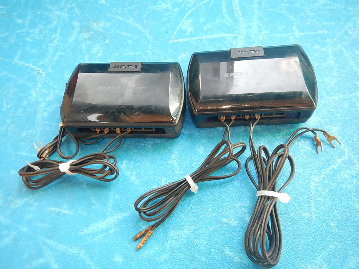 中古 ALPINE アルパイン DLX-F17S 17cm セパレート 2ウェイスピーカー 