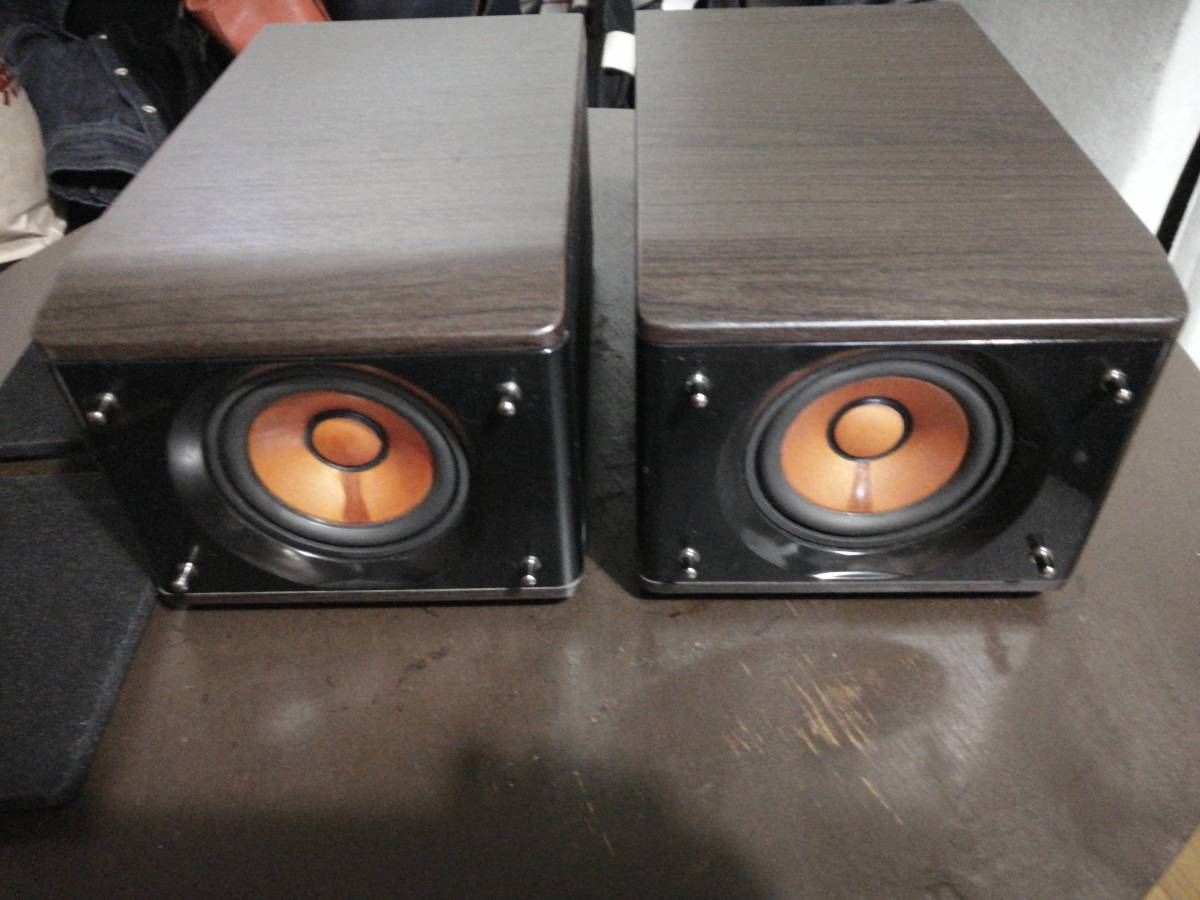 大人気，正規品 ウッドコーン スピーカー Wood Cone JVC SP-EXS3-B