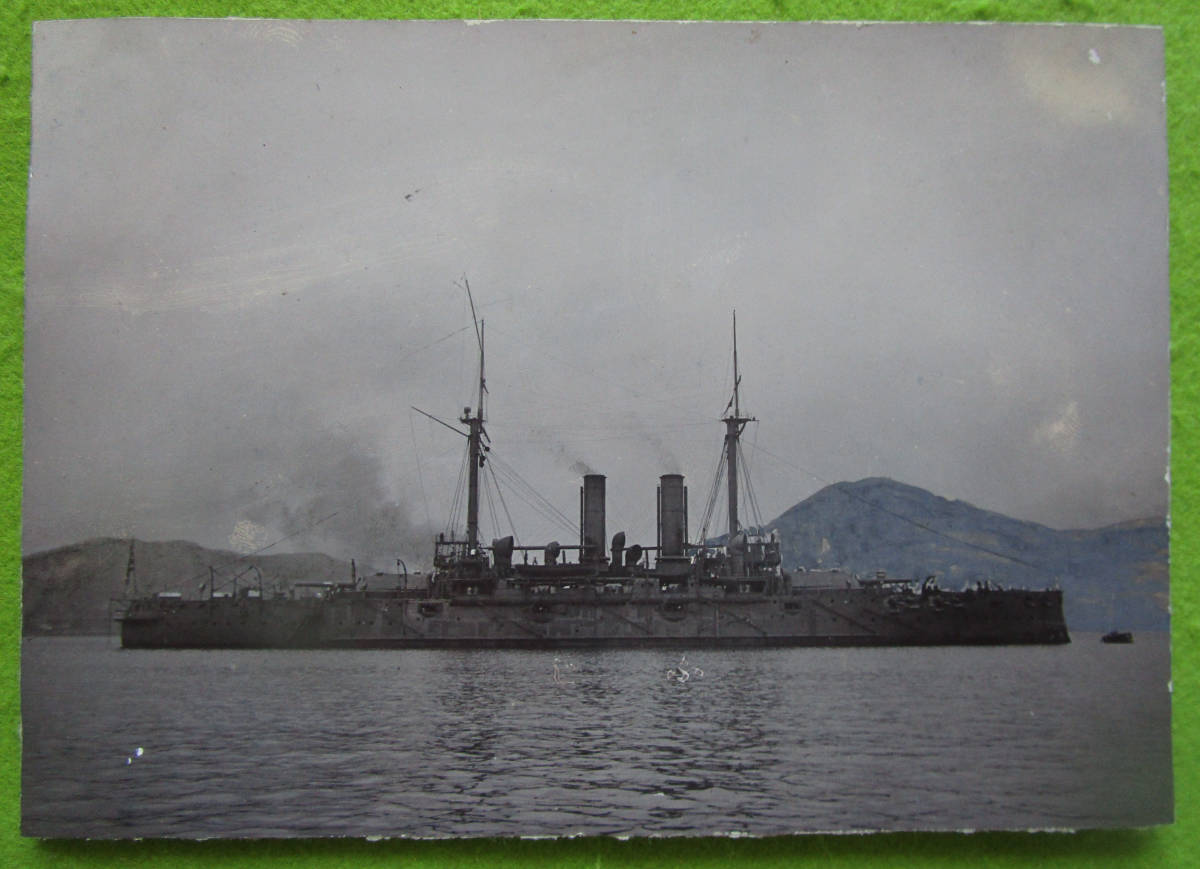 ◆明治期　戦艦　ふじ　乗組員『　戦艦富士　下士官達　生写真　』３枚◆_1