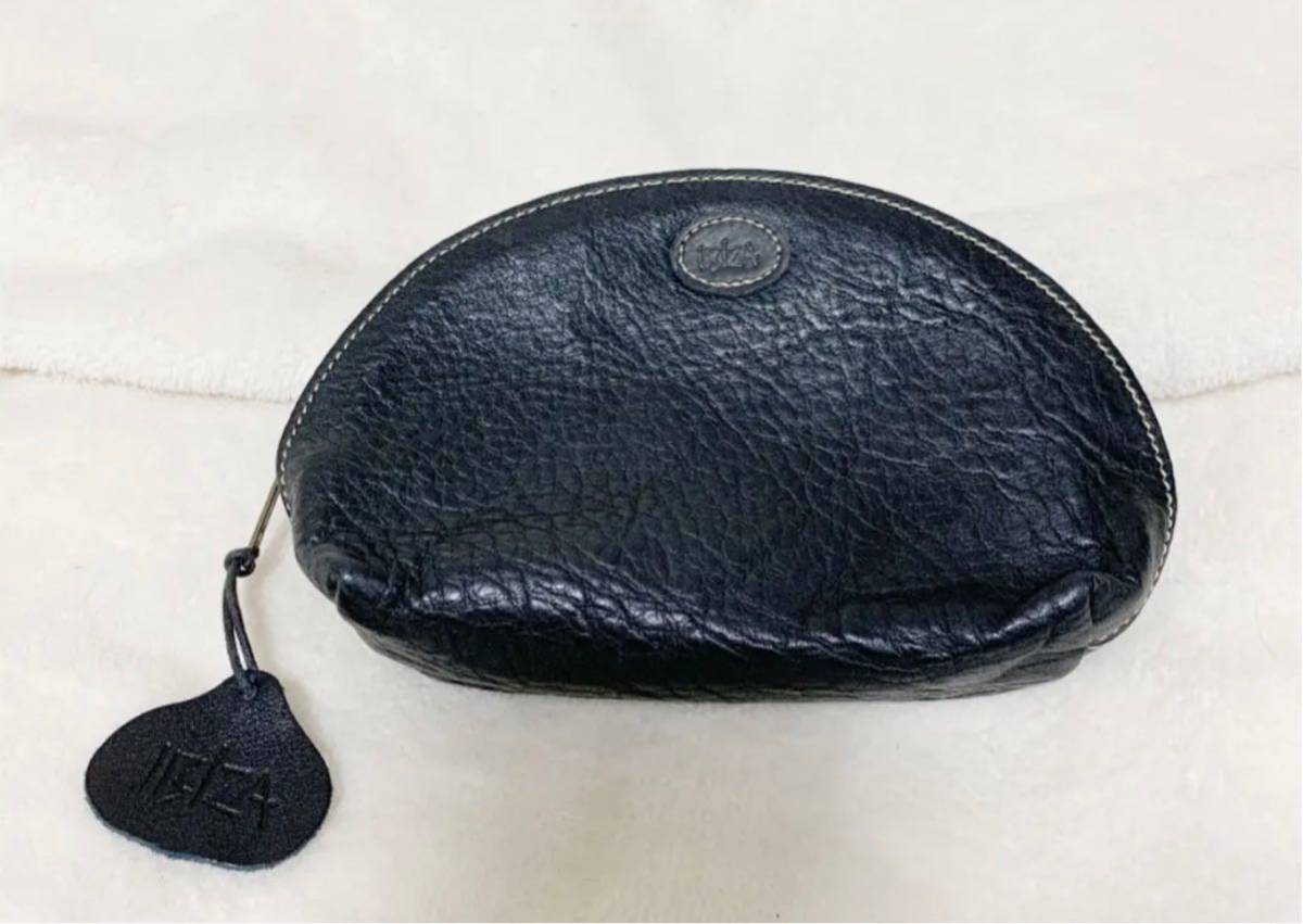 高品質，100%新品 IBIZA イビザ 半円 柔らかレザーポーチ(ポーチ)｜売買されたオークション情報、yahooの商品情報をアーカイブ公開 - オークファン ポーチ