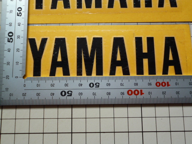 YAMAHA 純正品 ステッカー 3枚(388-24161-00/ヤマハ DT100 TY250