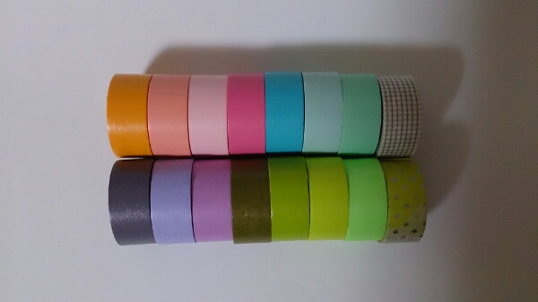 マスキングテープ ガチャ16巻セット Mt D単色渋い色など 粘着テープ 売買されたオークション情報 Yahooの商品情報をアーカイブ公開 オークファン Aucfan Com