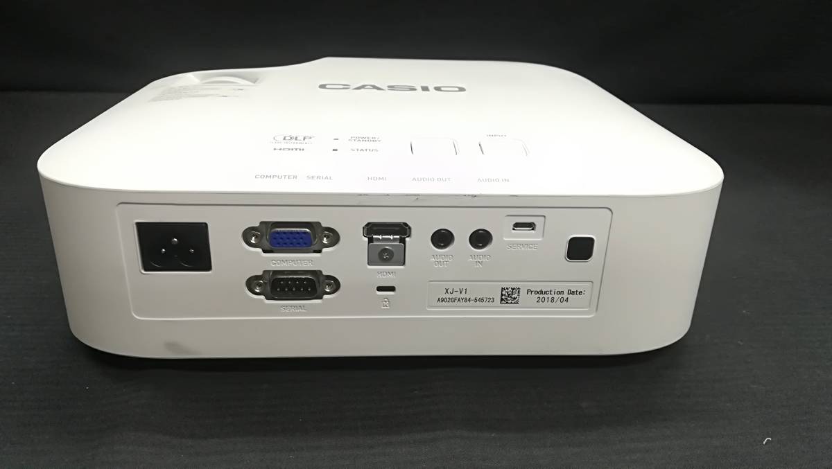 CASIO カシオ XJ-V1 2700ルーメン DLP HDMI対応 プロジェクター/動作品