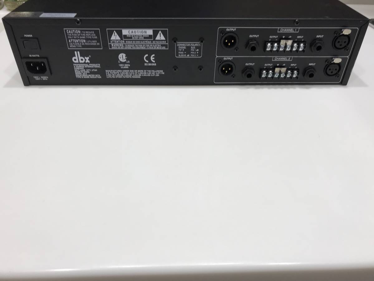 dbx 2215 / 2ch イコライザー・リミッター アウトボード DJ