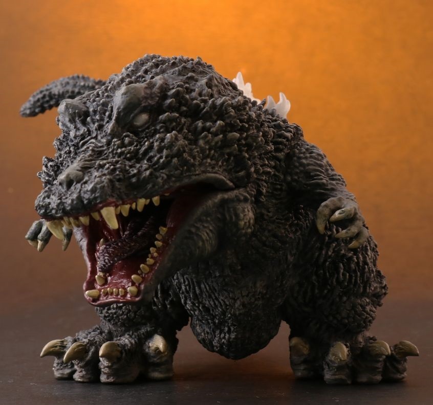 新品】少年リック限定 デフォリアル ゴジラ(2001) X-PLUS 発光Ver