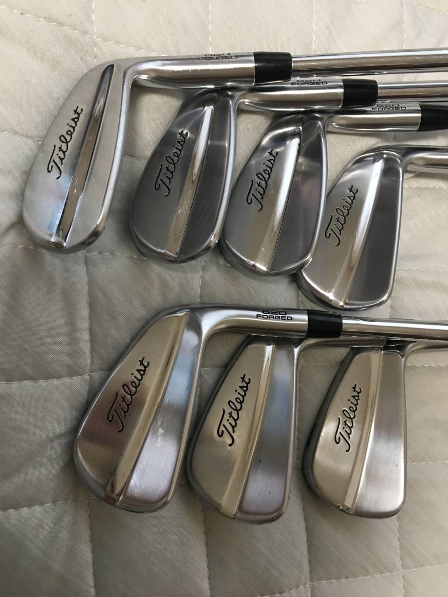 タイトリスト Titleist 620 MB 4～P 7本セット ダイナミックゴールド