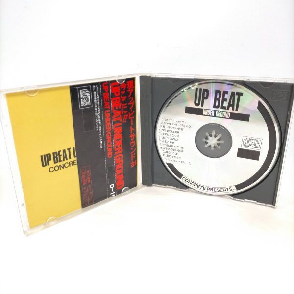 CD “UP BEAT UNDERGROND“ CD 帯付き