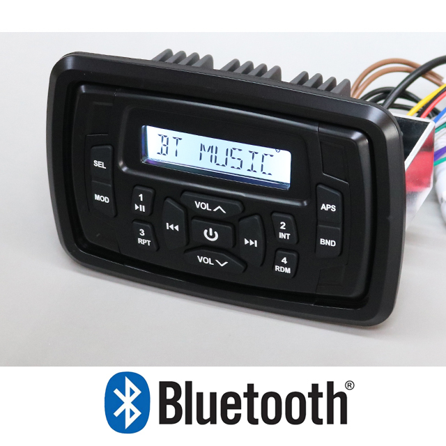  即納 防水マリンオーディオ マリンデッキ マリンスピーカー USB Bluetooth ジェットスキー モーターボート トライク 管理番号 UH0267(水上オートバイ用)｜売買されたオークション情報、yahooの商 水上オートバイ用