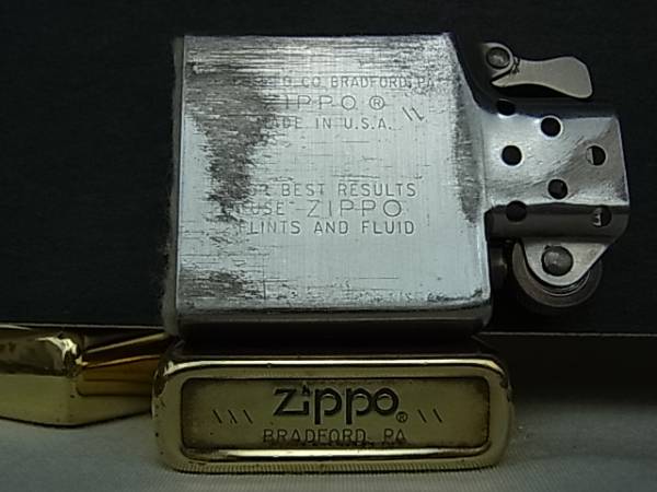 ビンテージZIPPO☆デコイ☆鴨☆SOLID BRASS☆1985年ジッポ(Zippo 