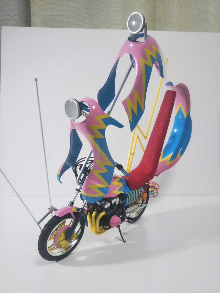 俺のマシン　CBR400F 完成品　当時物　旧車會　暴走族 ロケット　1/12 CBX400F アオシマ 俺のマシン プラモデル 旧車 暴走族 | ホンダ HONDA
