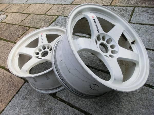 当時物！　nismo LM-GT4 17インチ ホイール　2本 ☆17インチ☆ニスモ☆LM-GT4☆ 9J +22 ☆GT-R☆GTR 2本☆NISMO(社外品