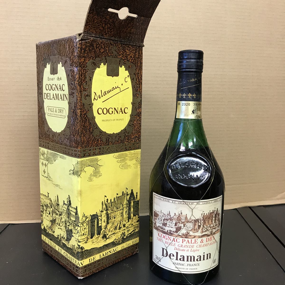 デラマン コニャック ペール＆ドライ トレ・ベル・グランド・ 700ml 40度 デラマン コニャック ペール＆ドライ トレ・ベル・グランド・ 700ml 40