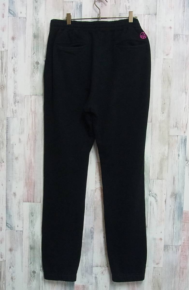 F.C.Real Bristol コラボ ロゴ プリント リブ スウェット パンツ  