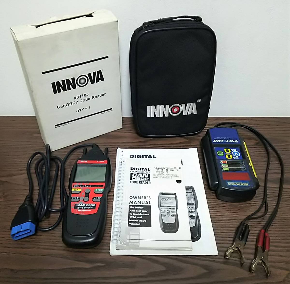 INNOVA OBD2 イノーバ 3110J コードリーダー CAN 故障診断機 - Innova 