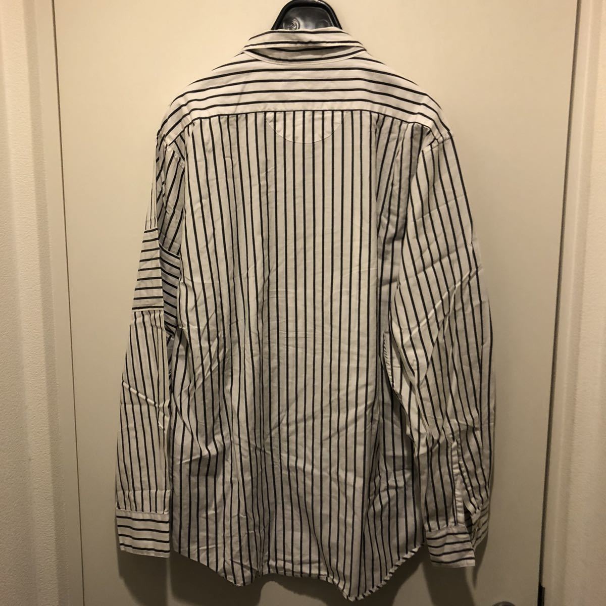 2001aw davf期 undercover 名作 アナーキーシャツ ストライプ アンダー  