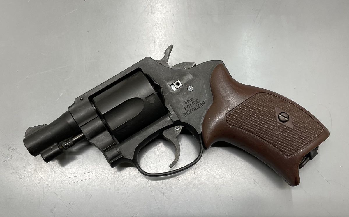 8mmポリスリボルバー 2インチ HW ニューナンブM60 51mm ジャンク