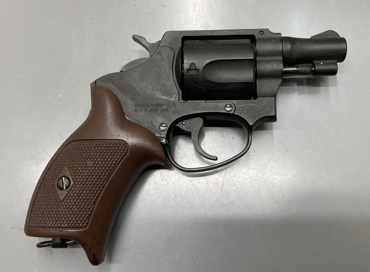 8mmポリスリボルバー 2インチ HW ニューナンブM60 51mm ジャンク