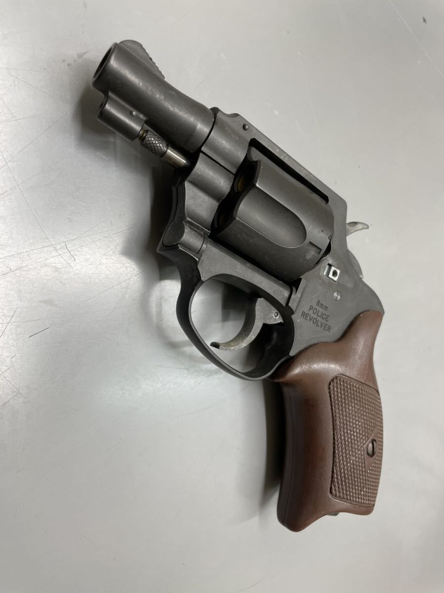 8mmポリスリボルバー 2インチ HW ニューナンブM60 51mm ジャンク