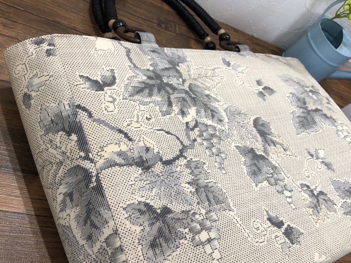 トートバッグ 着物リメイク 大島紬 ハンドメイド リメイク 着物 帯 泥